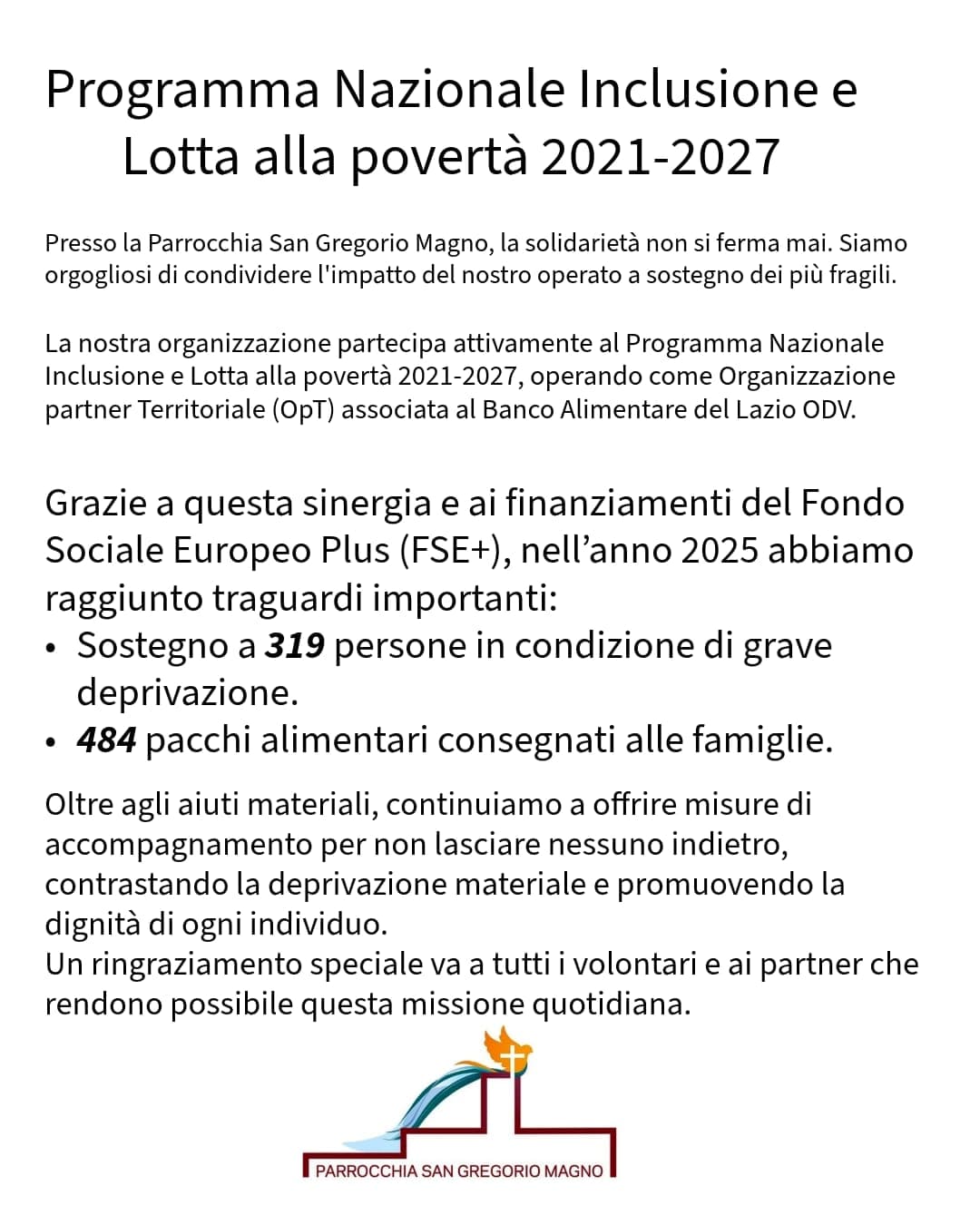 Immagine Caritas Parrocchiale Verticale